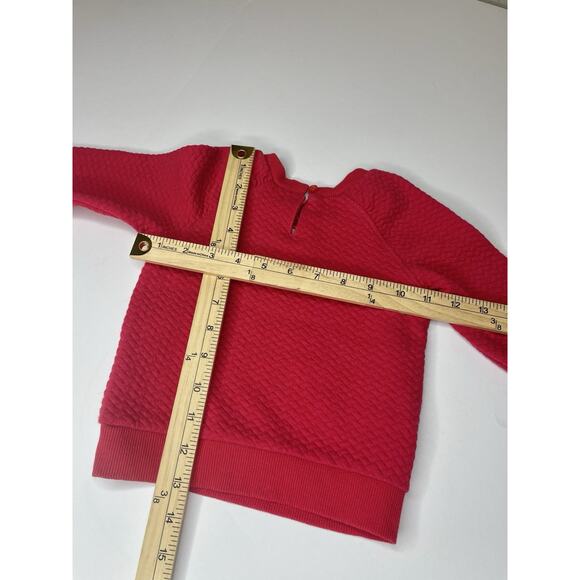 Lot of 2 Tommy Hilfiger Baby Girl 18M Sweatshirt Pullover Sweater Ruffle Logo - Picture 5 of 6